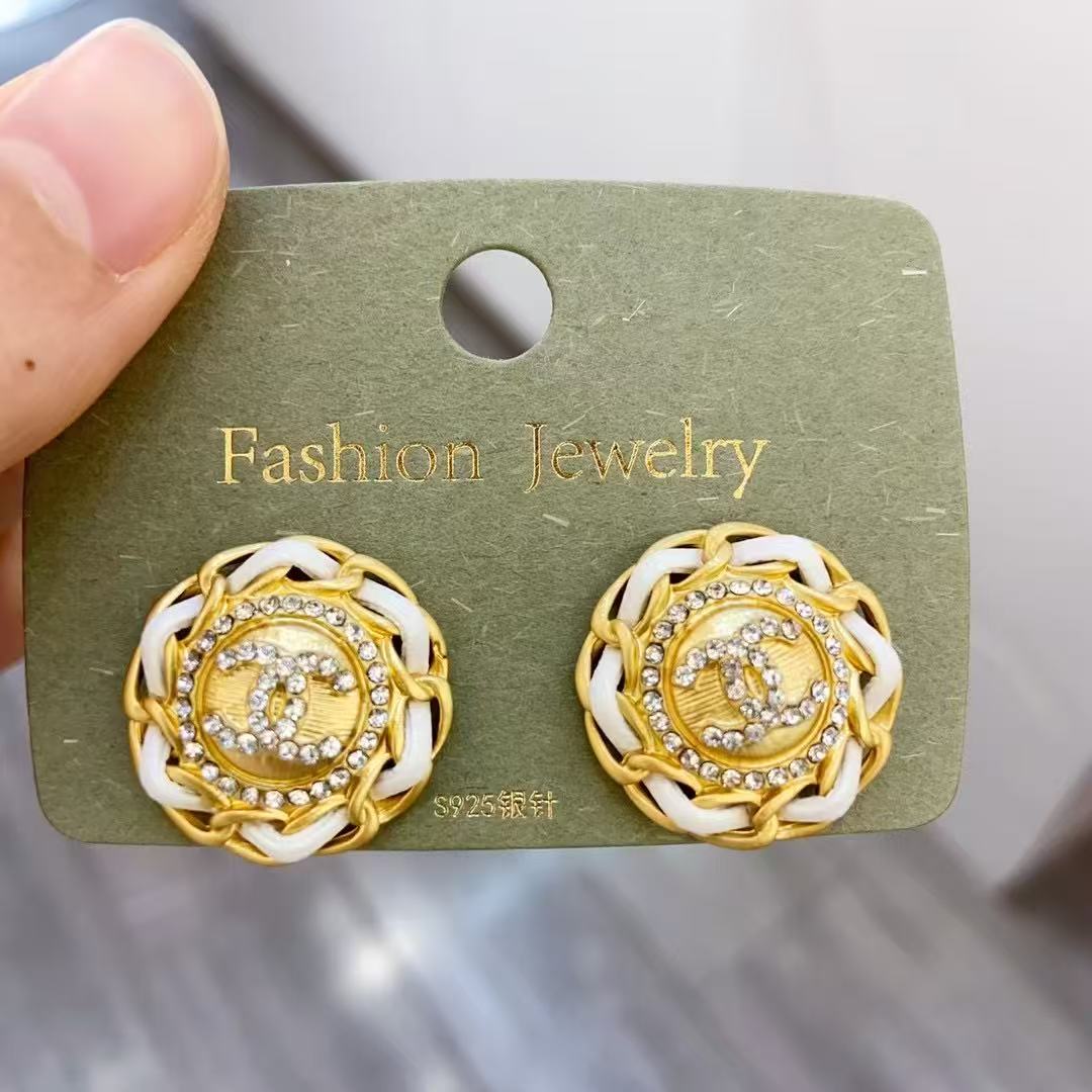 Earrings-CC-2 (Black/White)