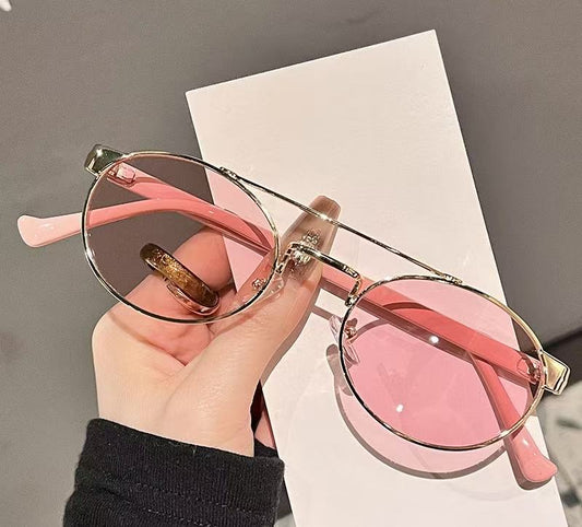 Luxury sunglass-pink