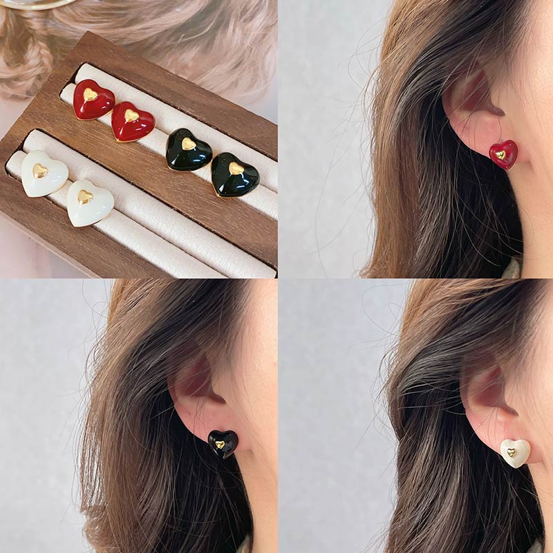 232-Luxury Earrings heart style