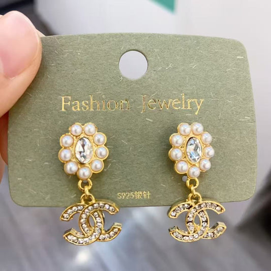 Earrings-CC-11( Gold/Silver)
